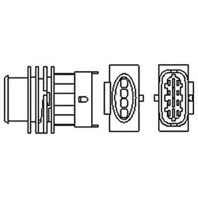 Immagine di MAGNETI MARELLI 466016355017 Sonda lambda riscaldato 4 OPEL: Meriva A, Astra H Caravan, Zafira B
