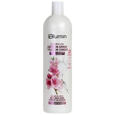 Immagine di Tahe Blumin Urban Shampoo al latte di riso e fiori ciliegio per capelli normali o secchi, lucentezza aroma gradevole, 1000 ml