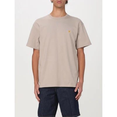 Immagine di Carhartt WIP Tshirt basic, Uomo, Taglia: Large, Dusky beige gold