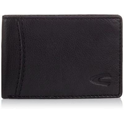 Immagine di camel active Cordoba, Portafoglio da Uomo, Formato orizzontale, Nero, 11,5 x 2 8,5, Borsa viaggio corta