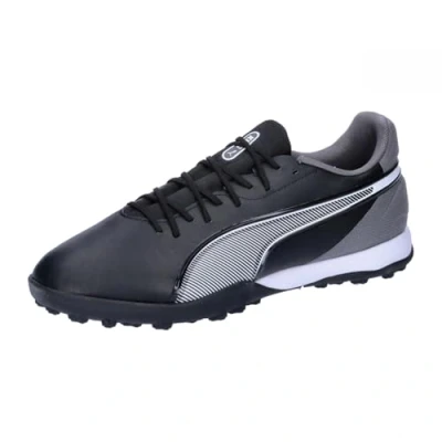 Immagine di Puma KING Match TT Scarpe da calcetto con tacchetti, Uomo, Taglia: 42.5, Black/white/cool dark gray Finta pelle / tessuto