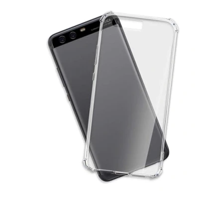 Immagine di mtb more energy® Custodia Crystal Armor per Huawei P10 (VTR L09/L29, 5.1&#039;&#039;) Hard PC Back &amp; Soft Silikon Bumper Angoli rinforzati Trasparente TPU Case Cover