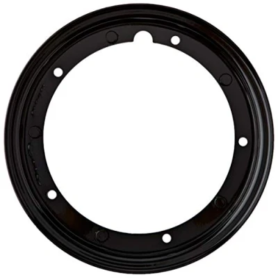 Immagine di Cerchio Diviso Nero Rms 2.10 10? Per Vespa 50 125/Pv/Et3/Pk/S/Xl2/125 Gt Ts/150 Gl Ecc