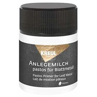 Immagine di KREUL 99452 Latte di miscelazione in pasta 50 ml Adesivo speciale spesso per fogli metallici, stencil ecc