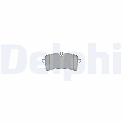 Immagine di DELPHI LP3577 Kit pastiglie freno Predisposto per contatto segnalazione usura con lamierino anticigolío accessori PORSCHE: Macan