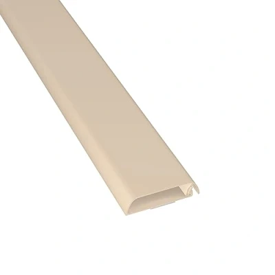 Immagine di D Line Canalina, Copricavi per parete, Cavo TV ordinato, Verniciabile, Autoadesivo, Design monopezzo incernierato 1 x 60 mm (P) 15 (A) m (L) Magnolia