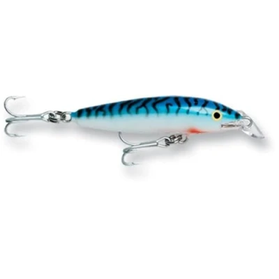 Immagine di Rapala Esca da Pesca Artificiale Spinning CountDown Magnum Finta di Simulazione per Mare in Legno Abachi Resistente Profondità Nuoto 5.4 6.3m 18cm/70g Silver Mackerel