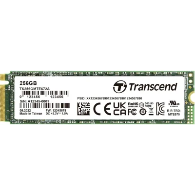 Immagine di Transcend 256 GB SSD interno PCIe TS256GMTE672A VS1