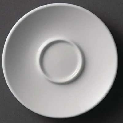 Immagine di Nextday Catering Y112 tazzine e piattini, colore: bianco