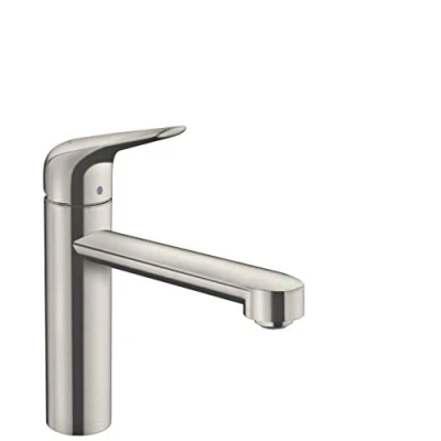 Immagine di hansgrohe Focus M42 Miscelatore cucina monocomando 120, 1 getto, acciaio inox, 71806800