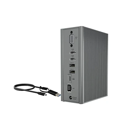 Immagine di ICY BOX Docking station USB C® IB DK2262AC, 3.0 Notebook DockingStation, auf: 6x 3.0+2x HDMI®