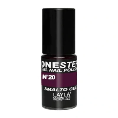 Immagine di ONE STEP Smalto Semipermanente in Gel 3 1 Veloce e Facile Applicazione Durata Settimane Alta Pigmentazione Senza Strato di Dispersione 5ML Layla Cosmetics N.20 ARABESQUE (Viola)
