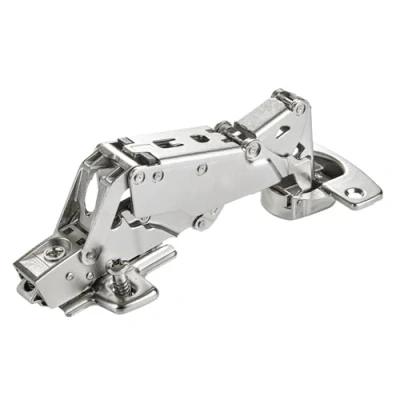 Immagine di SOTECH Cerniera grandangolare 165 Sensys 8657i Battuta d&#039;angolo (presente) chiusura morbida e automatica, montaggio rapido incl. piastra di altezza 0 mm con viti Euro