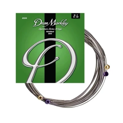 Immagine di Dean Markley DM 2604B ML 45 128 Corde per basso in acciaio nichelato, 5 pezzi