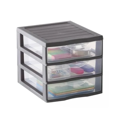Immagine di Sundis Orgamix A6 3T Cassettiera plastica 3 cassetti, Grigio