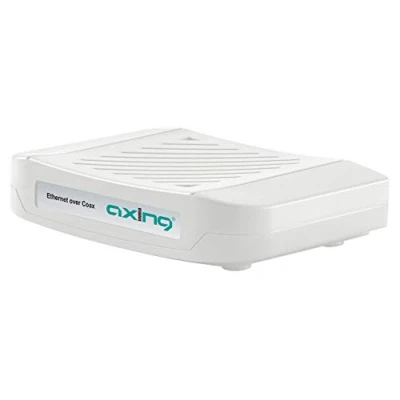 Immagine di Axing EOC 1 31 Ethernet Over Coax Modem Adapter rete via cavo coassiale 720 Mbps 5 65 MHz