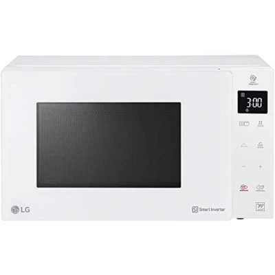 Immagine di LG MH6336GIH Forno Microonde Smart Inverter con Grill al Quarzo, 23 Litri, 1000 W, Programmi Automatici, 5 Livelli di Potenza Regolabili Bianco