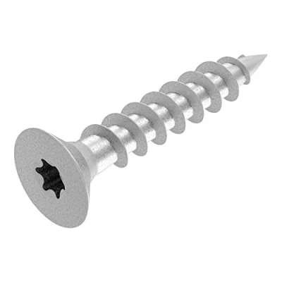 Immagine di vite SECCARO per truciolare 3 x 16 mm, acciaio zincato, legno con filettatura totale, TX / esalobata, 500 pezzi