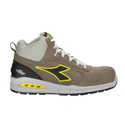 Immagine di Diadora Run Net AIRBOX Mid S3 SRC, Scarpe da Ginnastica Uomo, Wind Gray/Wind Gray, 41 EU
