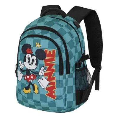 Immagine di Karactermania Disney Minnie Mouse Indigo PLUS Zaino per bambini, Taglia: One Size, Turquesa