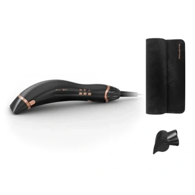 Immagine di Rowenta Ultimate Experience Air Motion, Asciugacapelli e Accessorio per lo Styling, Design Ergonomico Leggero, Pettine Lisciante con Effetto Coanda, Motore ad Alta Velocità, CF8C20E0