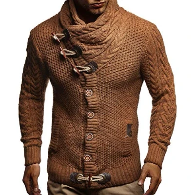 Immagine di Leif Nelson Cardigan, Uomo, Taglia: XXL, Camel