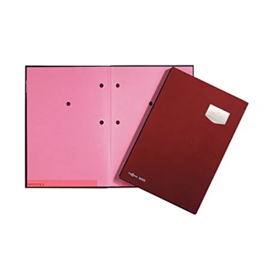 Immagine di PAGNA Unterschriftenmappe DE LUXE, DIN A4, 10 Fächer, rot