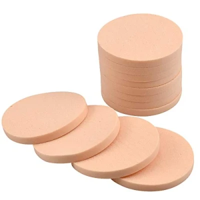 Immagine di Fodlon 12 Pezzi Spugne per il Trucco, Umido e Secco Trucco Spugna Viso Set di in Lattice Espanso Unisex Rotondo