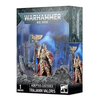 Immagine di Games Workshop Warhammer 40k Adeptus Custodes Capitano Generale Trajann Valoris