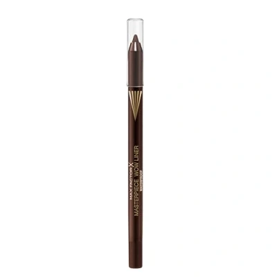 Immagine di Max Factor Masterpiece Wow Liner, 260, Chocolate Brown, Liner occhi tenuta fino a 24 ore, Colore intenso, Waterproof, Vegano, 1,2 g