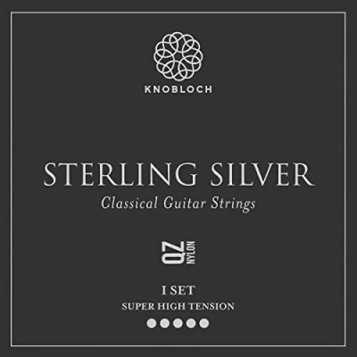 Immagine di KNOBLOCH STRINGS THE ART OF VIBRATION 600SSQ STERLING SILVER QZ Nylon Super High Tension 37.5