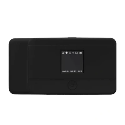 Immagine di kwmobile Custodia Saponetta Wifi Compatibile con TP Link M7350 4G Cover Case Router Wi Fi Portatile in Gomma di Silicone nero