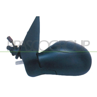 Immagine di Specchietto retrovisore esterno Prasco PG0097124P Premium Sx manuale termico, regolabile dall&#039;interno PEUGEOT: 206 Hatchback, 206+ Van
