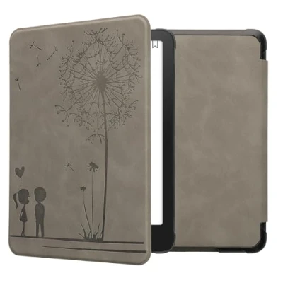 Immagine di kwmobile Custodia eReader Compatibile con Amazon Kindle Paperwhite (12. Gen 2024)/Kindle Colorsoft Cover eBook Reader Flip Case Magnetica Pelle PU Amore