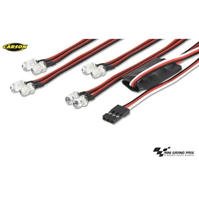 Immagine di Carson 500906240 Set di Luci a LED 4+4 Pezzi