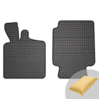 Immagine di FROGUM El Toro Set di tappetini in gomma per Smart Fortwo I 1998 2007 Materiale resistente Bordo protettivo 1 5, cm