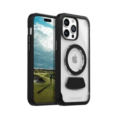Immagine di Rokform custodia per iPhone 15 Pro Max, Clear Eagle 3 Series, doppia magnetica iPhone, sottile testata a goccia (trasparente)