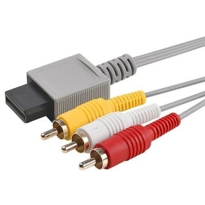 Immagine di RUITROLIKER 6 piedi av cavo Audio Video RCA composito per CONSOLE Wii
