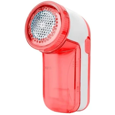 Immagine di Pritech Smacchiatore elettrico adatto a tutti gli indumenti, con fori di 3 dimensioni sulla griglia per pelucchi qualsiasi dimensione (14 cm rosso)