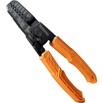 Immagine di ENGINEER Pinza crimpatrice PA 24 Micro connettore, speciale di perni passo 2,5 mm come JST XH PH EH Molex Fit 3.0, ecc. Perfetta crimpatura connettori Dupont Servo Taglierina a