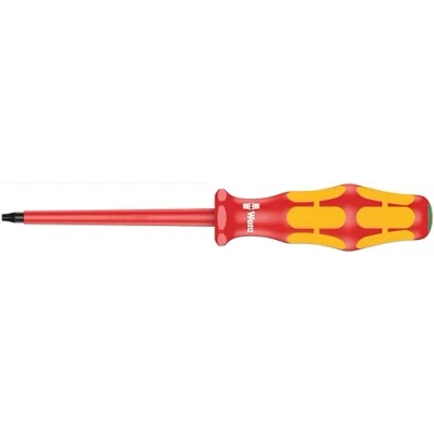 Immagine di Cacciavite Torx Wera 167 i VDE Dimensione (Cacciavite) T 9 Lunghezza della lama: 80 mm DIN EN 60900