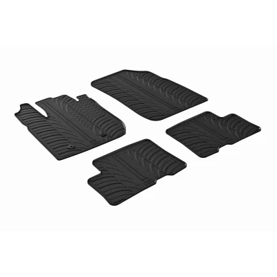Immagine di VAICO V21 0117 Set tappetino Gomma anteriore e posteriore DACIA: Duster II