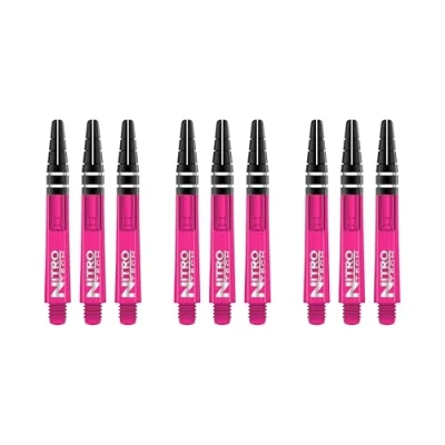 Immagine di RED DRAGON Nitrotech Intermediate Freccette Rosa 3 Set per Confezione (Totale 9 steli)
