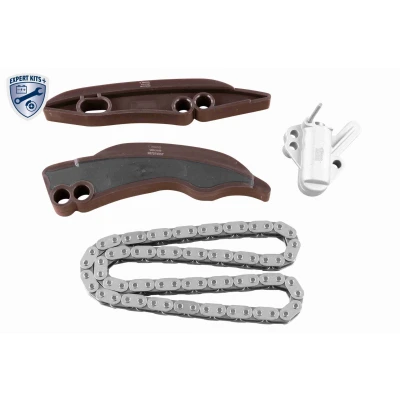 Immagine di VAICO V20 10011 BEK2 Kit Catena distribuzione con guide di scorrimento, tendicatena Simplex, chiusa BMW: 5 Touring, 1 Hatchback, 3 Sedan