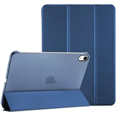 Immagine di ProCase Cover iPad 10 Generazione 10,9 Pollici 2022, Custodia [A2696 A2757 A2777] Sottile Leggera Auto Sveglia/Sonno Blu Marino