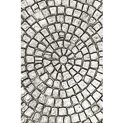 Immagine di Sizzix 666156 Cartella goffratura, Motivo 3D Cartellina 3 D Texture Fades Goffring Mosaic di Tim Holtz, 666156, Carta, Multicolore, One Size