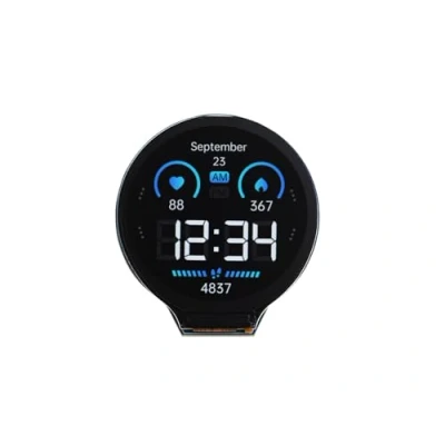 Immagine di Waveshare ESP32 S3 Development Board with 1.28inch Round LCD Display,32 Bit LX7 Dual Core Processor,Support 2.4 GHz Wi Fi And Bluetooth 5(Le),Embedded GC9A01 Driver Chip