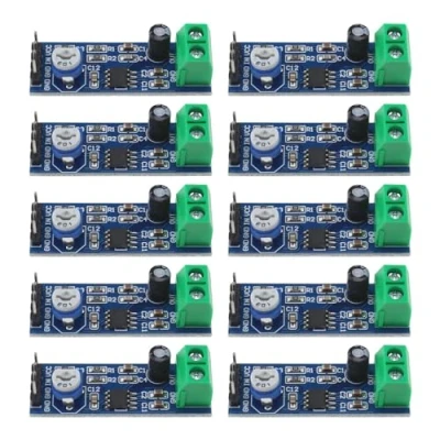 Immagine di YINETTECH 10 Pezzi LM386 Modulo Amplificatore Audio Avanzato 41x14mm 200 Guadagno Compatibile Con Ek1236 L1P8