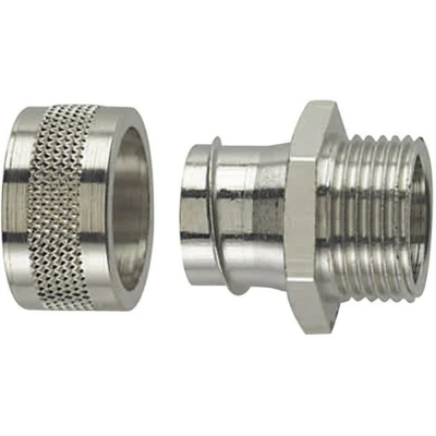 Immagine di HellermannTyton 166 31001 PSC12 FM M16 Raccordo a vite del tubo flessibile Metallo 10.20 mm Piatto 1 pz.