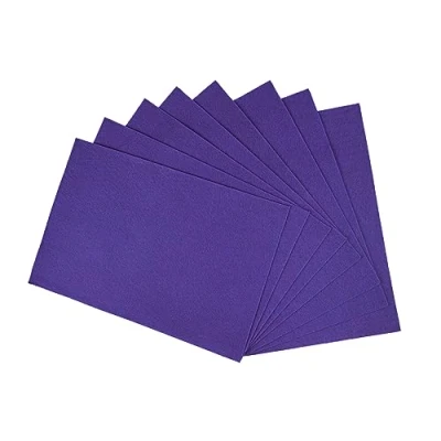 Immagine di Interdruk Fogli di Feltro Colorati Confezione 8 Formato A4 per Progetti Artistici e DIY Viola
